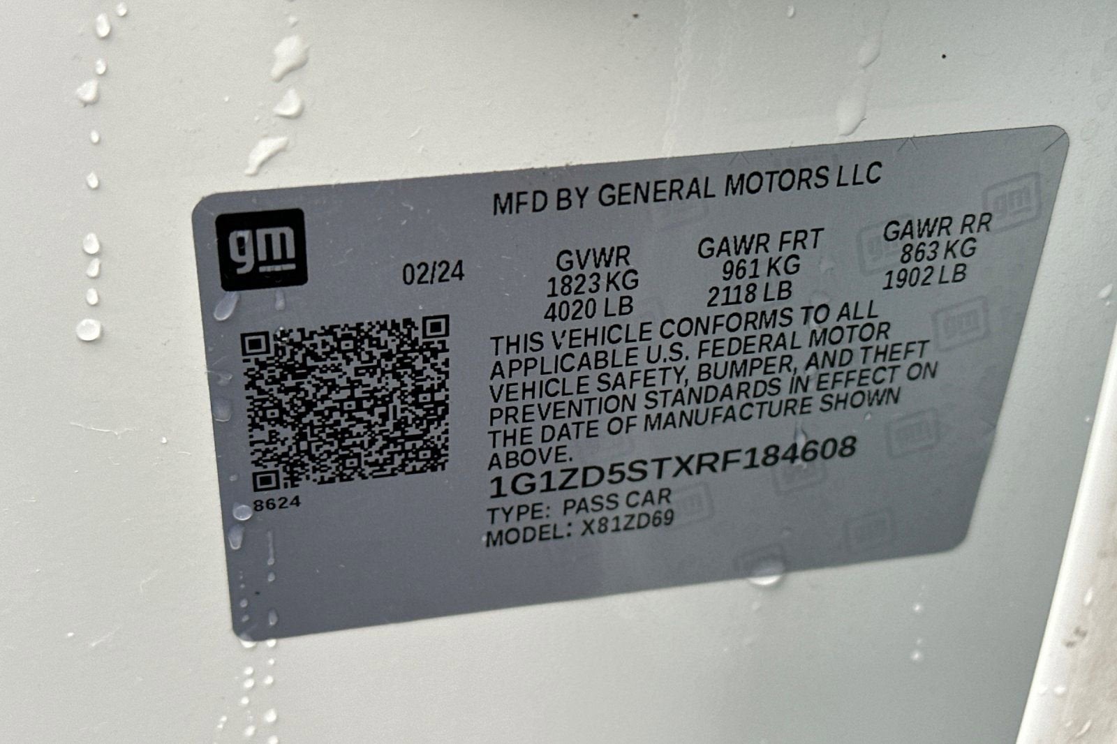 2024 Chevrolet Malibu 1LT