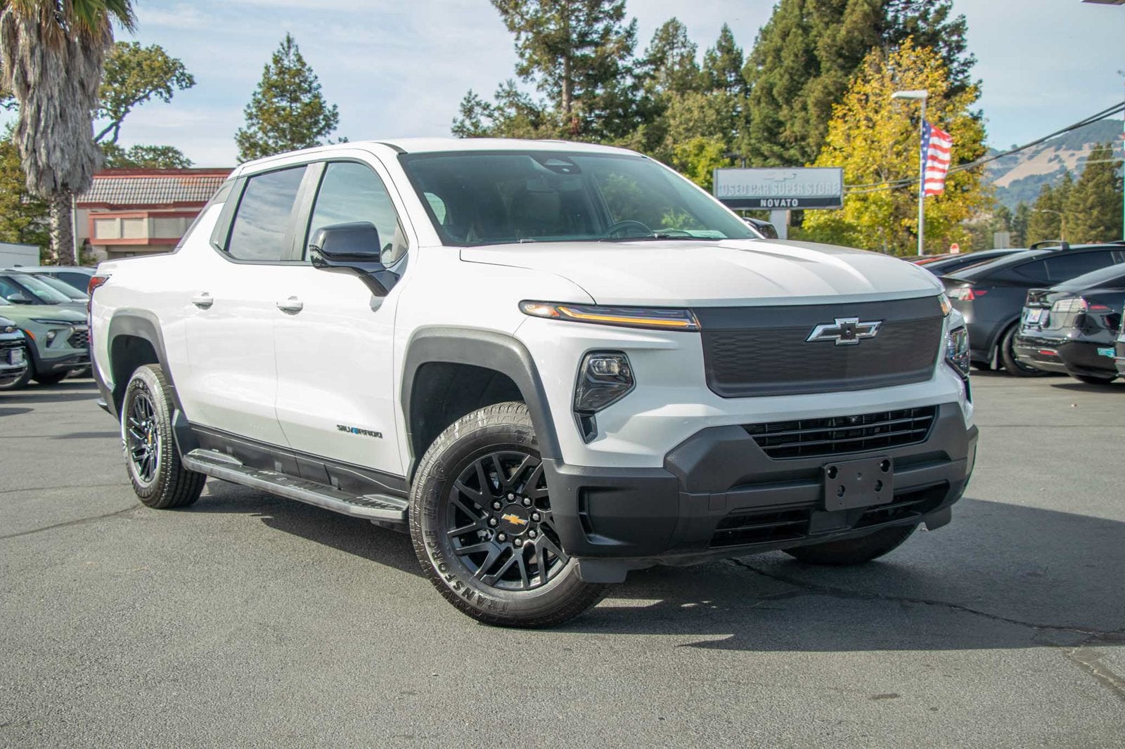 Used 2024 Chevrolet Silverado EV Work Truck with VIN 1GC10UED3RU202800 for sale in Novato, CA