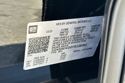 2026 Chevrolet Suburban RST