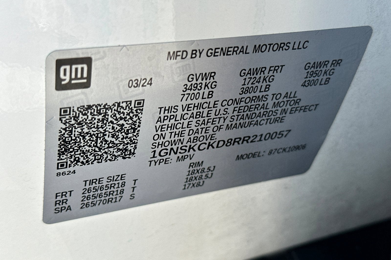 2024 Chevrolet Suburban LT