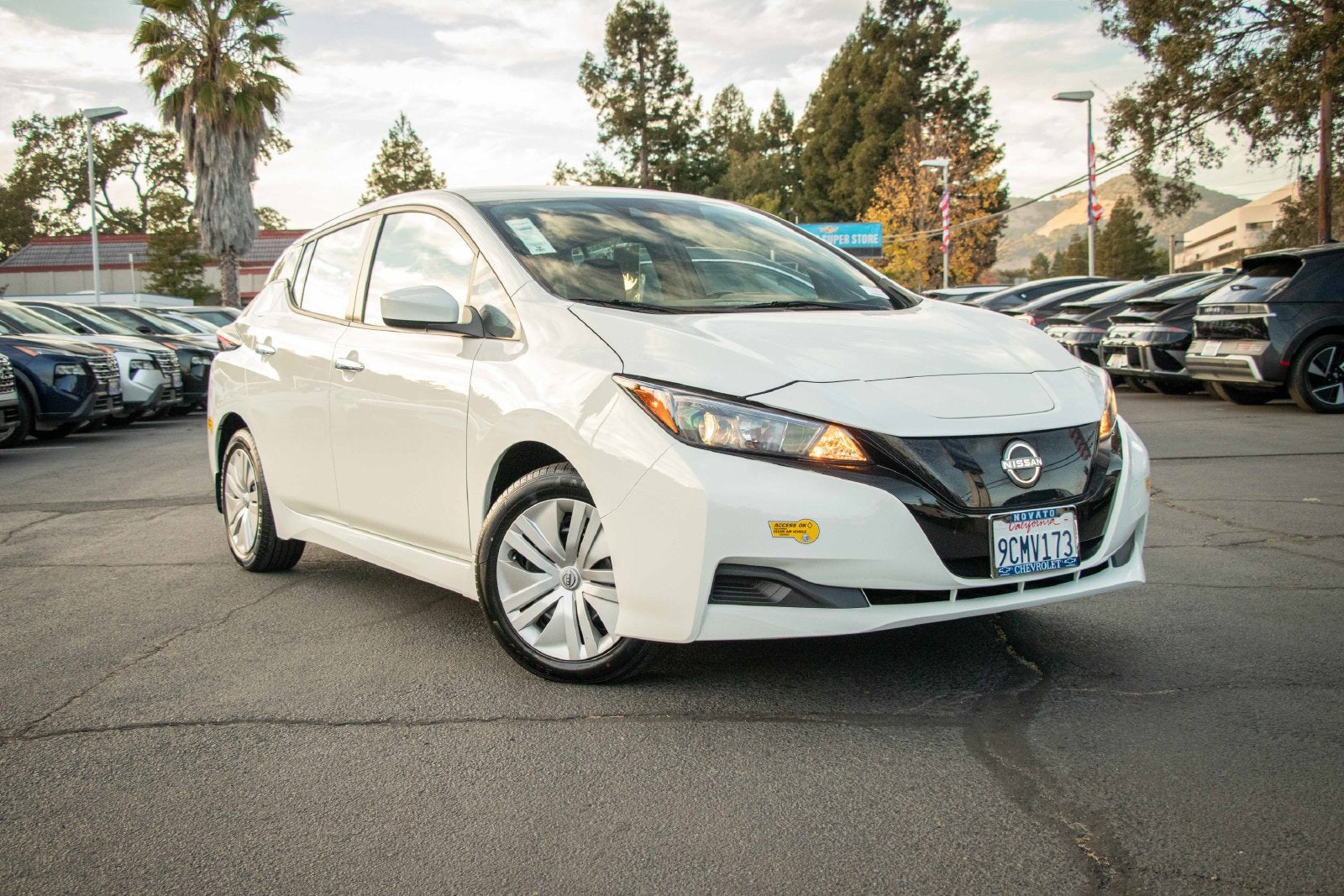Used 2023 Nissan Leaf S with VIN 1N4AZ1BVXPC550488 for sale in Novato, CA