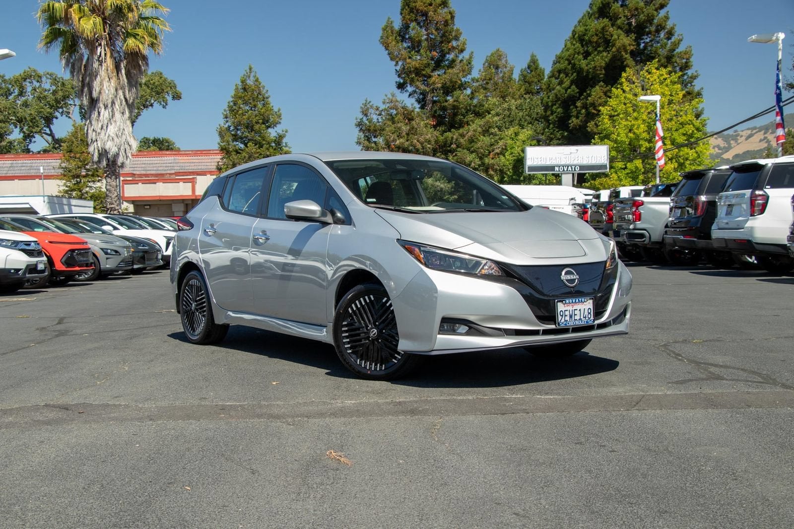 Used 2023 Nissan Leaf SV Plus with VIN 1N4CZ1CV9PC558072 for sale in Novato, CA