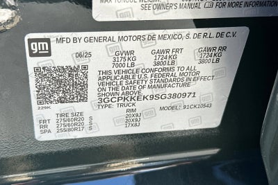 2025 Chevrolet Silverado 1500 LT (2FL)