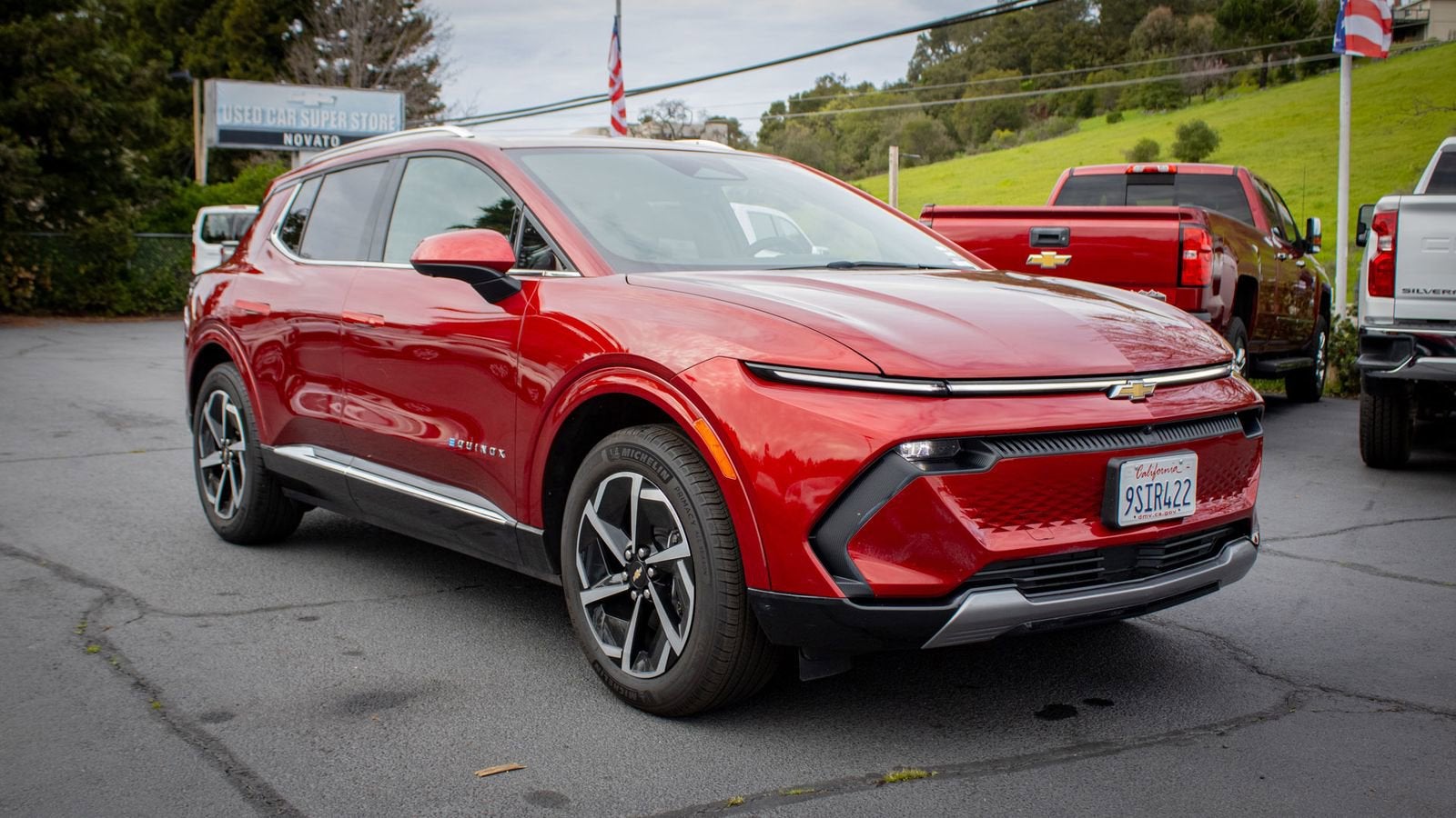 Used 2025 Chevrolet Equinox EV LT with VIN 3GN7DLRP4SS186150 for sale in Novato, CA
