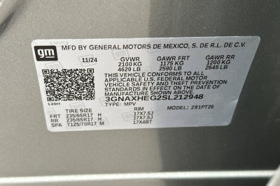 2025 Chevrolet Equinox LT