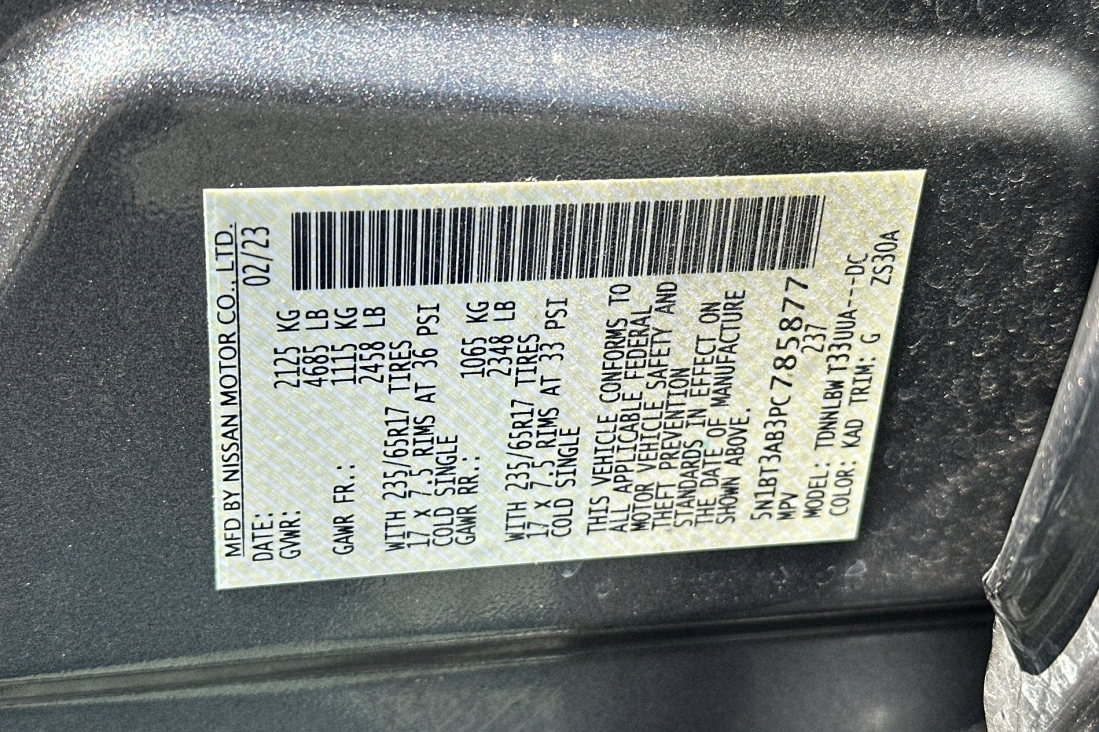 2023 Nissan Rogue S Intelligent AWD