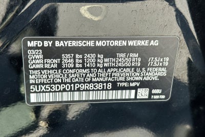 2023 BMW X3 xDrive30i