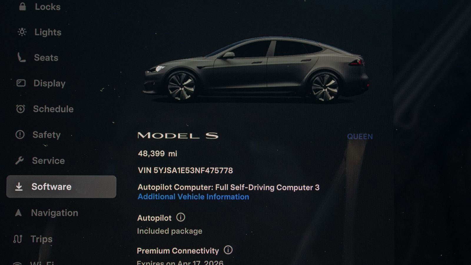 2022 Tesla Model S Base