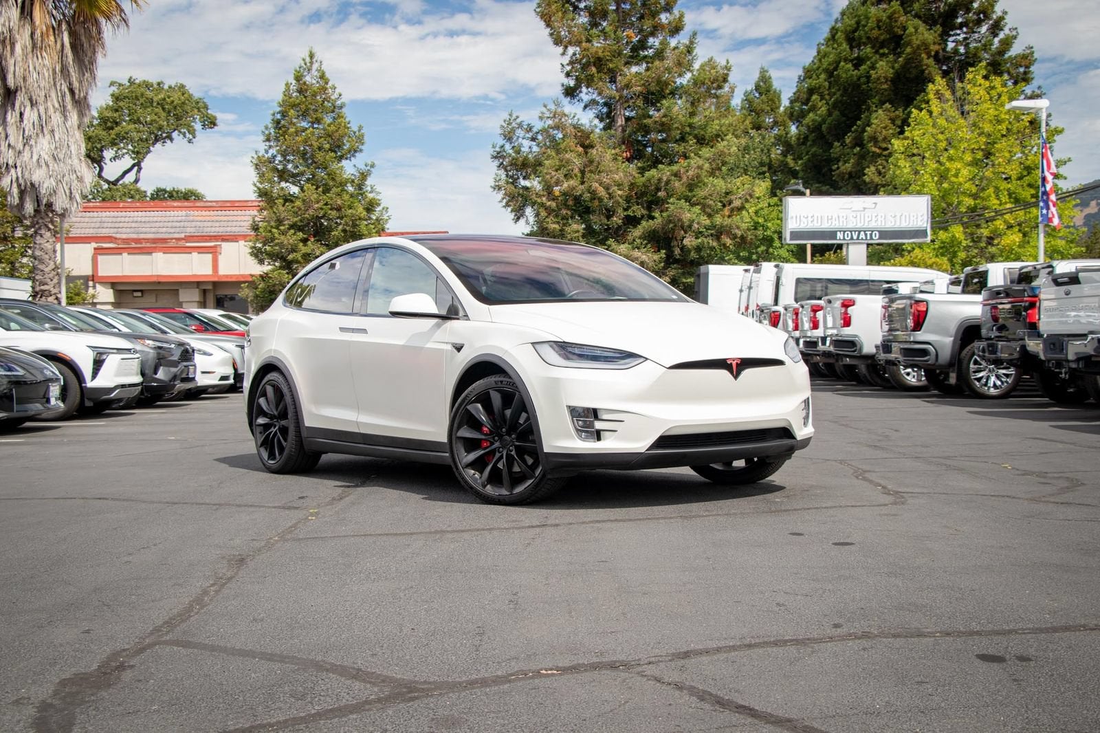 Used 2020 Tesla Model X Performance with VIN 5YJXCBE43LF248956 for sale in Novato, CA