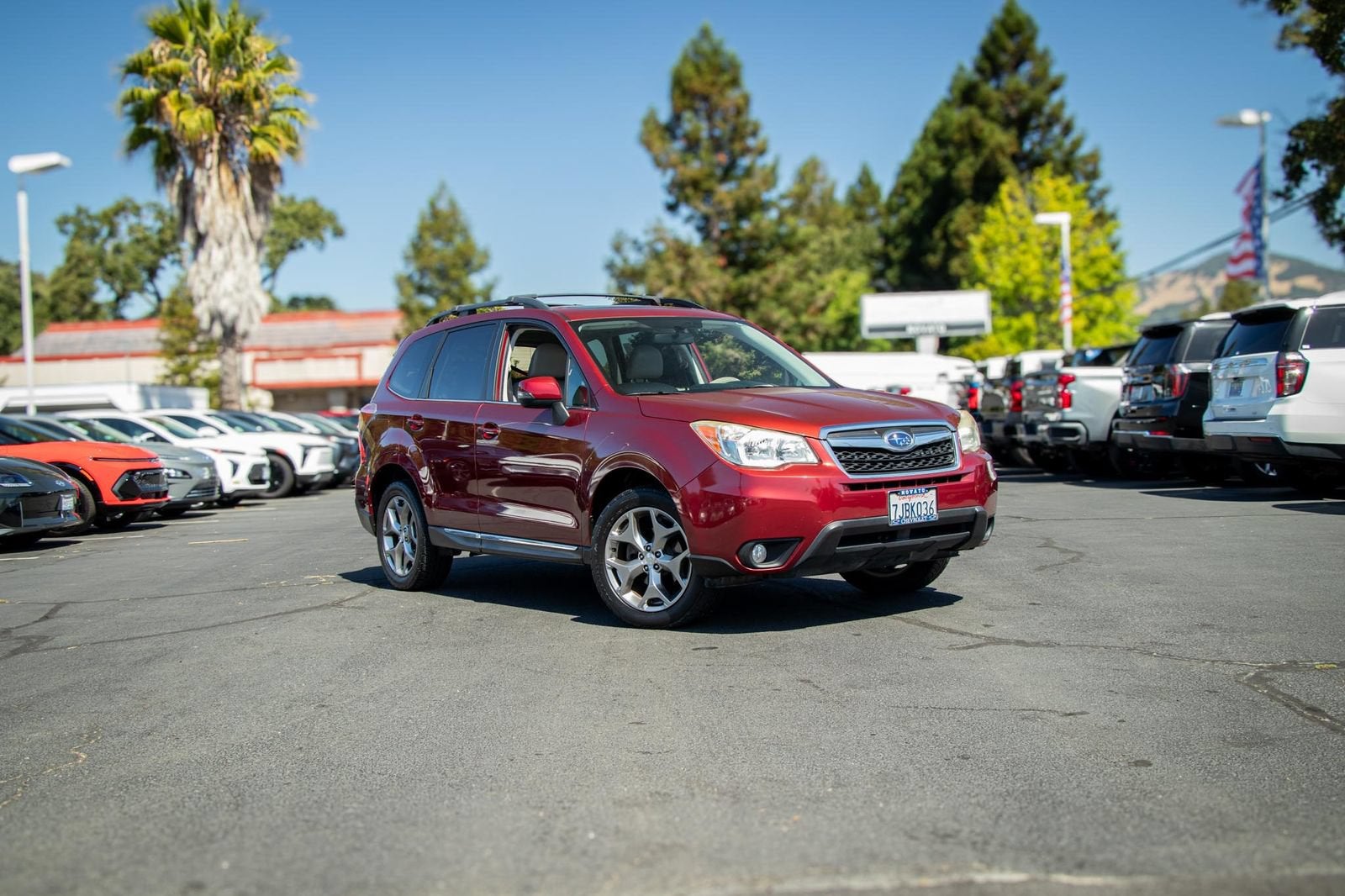 Used 2015 Subaru Forester i Touring with VIN JF2SJAUC6FH537564 for sale in Novato, CA