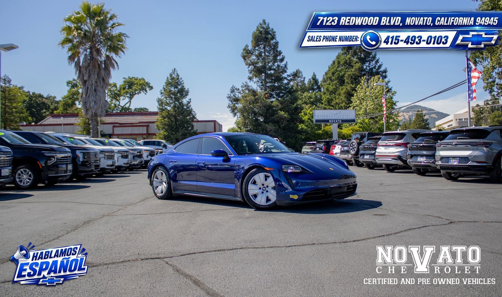 2022 Porsche Taycan 4DR RWD