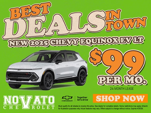 2025 Equinox EV LT - Lease