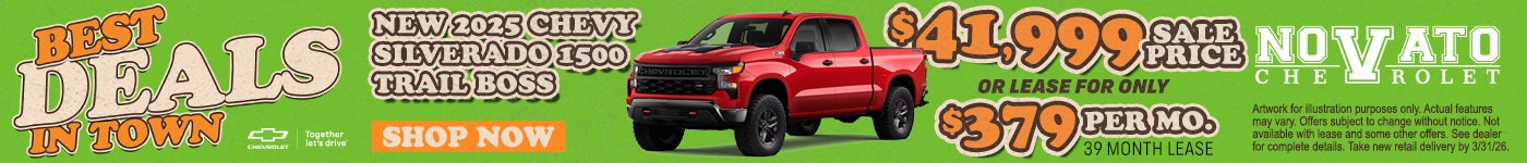 March Trail Boss Offer