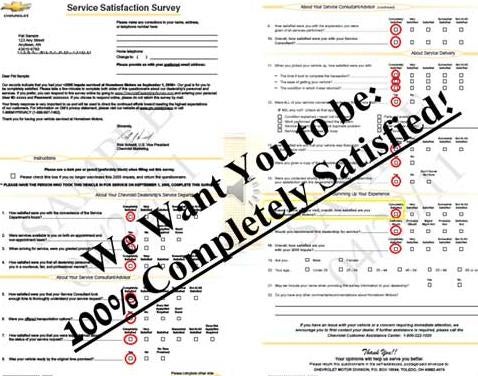 image of a survey form