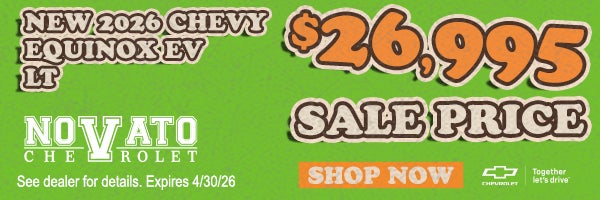 New 2026 Chevy Equinox EV LT